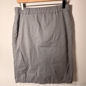 United Colors Of Benetton Gray Pencil Skirt